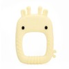 Loulou Lollipop Wild Silicone Baby Teether - Giraffe Yellow