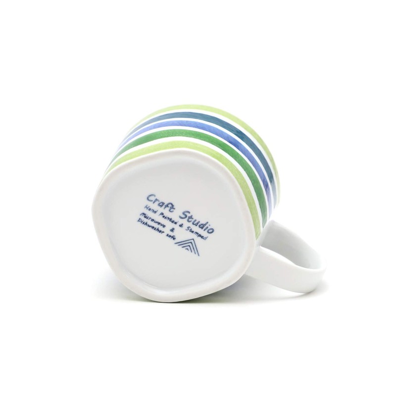 TAMAKI Soup Cup Craft Studio Blue/Green Diameter 9.1×Depth 12.5×Height 6.5cm