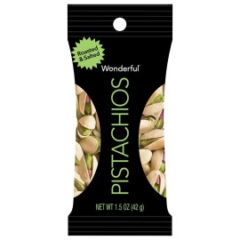 Wonderful Pistachios, Roasted and Salted 1.5 oz., 24 pk.