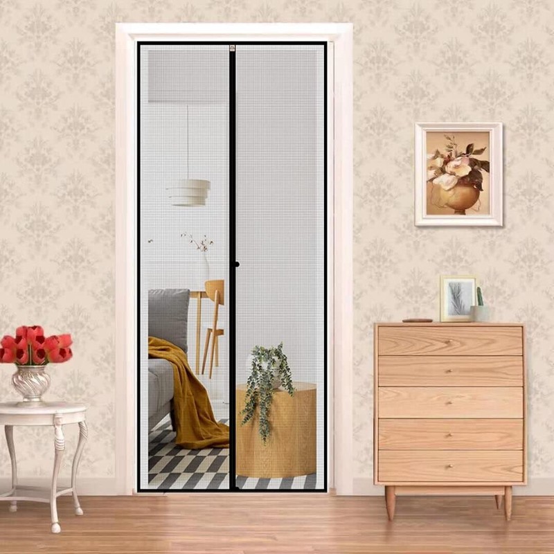 Panngu Magnetic Fly Screen Door 90 x 190cm White, Bugs