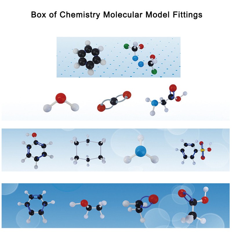 Chemistry Molecular Model Kit Organic and Inorganic Modeling Set Science