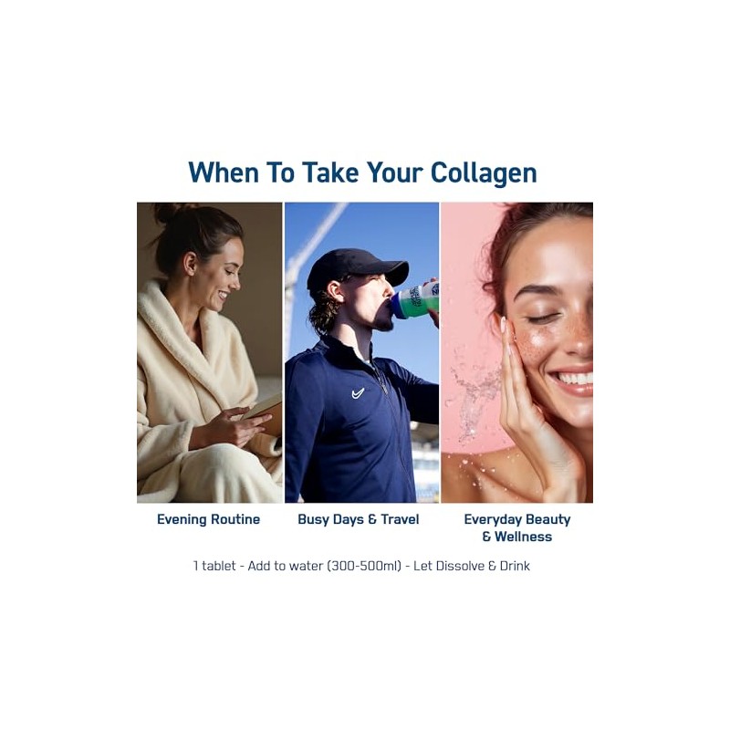 Applied Nutrition Solutions Collagen Effervescent Tablets – Collagen with Vitamin