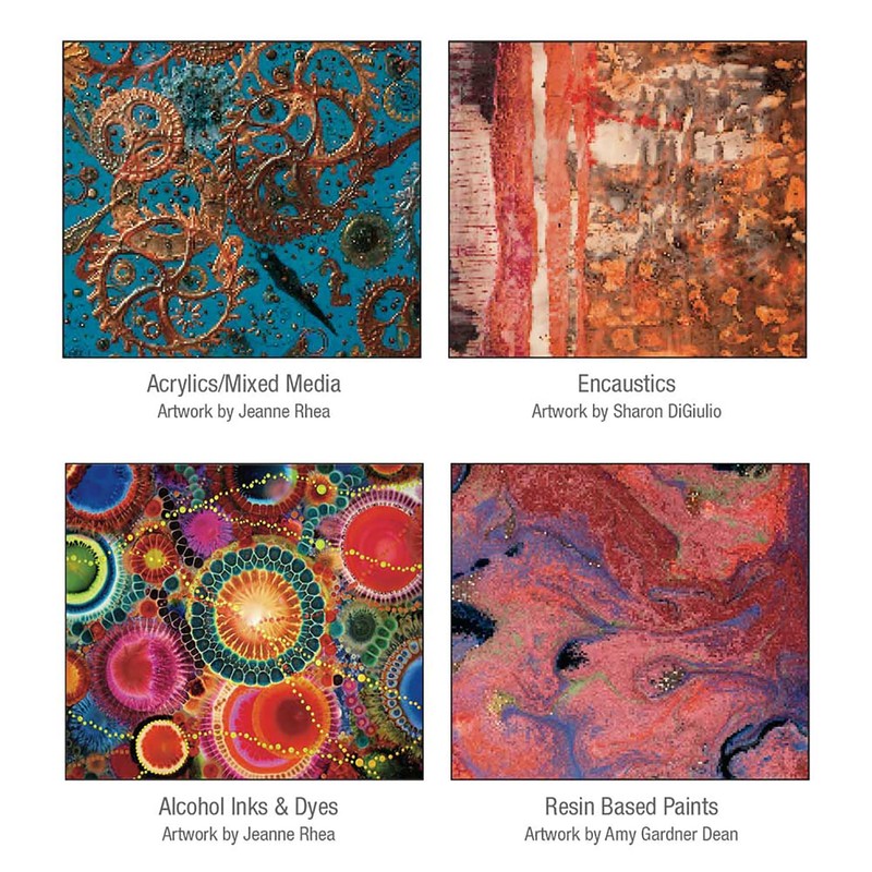 Liquid Art Panel - 1.5"" Depth