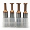KLOT AlTiN Coated T Slot Keyseat Milling Cutter Solid Carbide