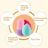 Hanumex Cosmetic Powder Puff Soft Sponge Foundation Makeup Tool 6