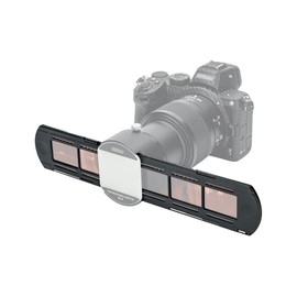 JJC Strip Film Holder, 6 PCS 35mm Negatives Slots Carrier for Nikon ES-2 Film Digitizing Adapter and Other Negatives Digitizing Copying Restoration Accessory