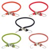 5pcs Elastic Strap Rope with Rescue Trailer Hooks Roof Rack