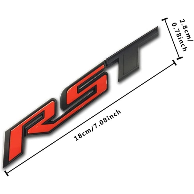 4PC Set for Silverado Plus Z71 RST Emblems 3D Badges