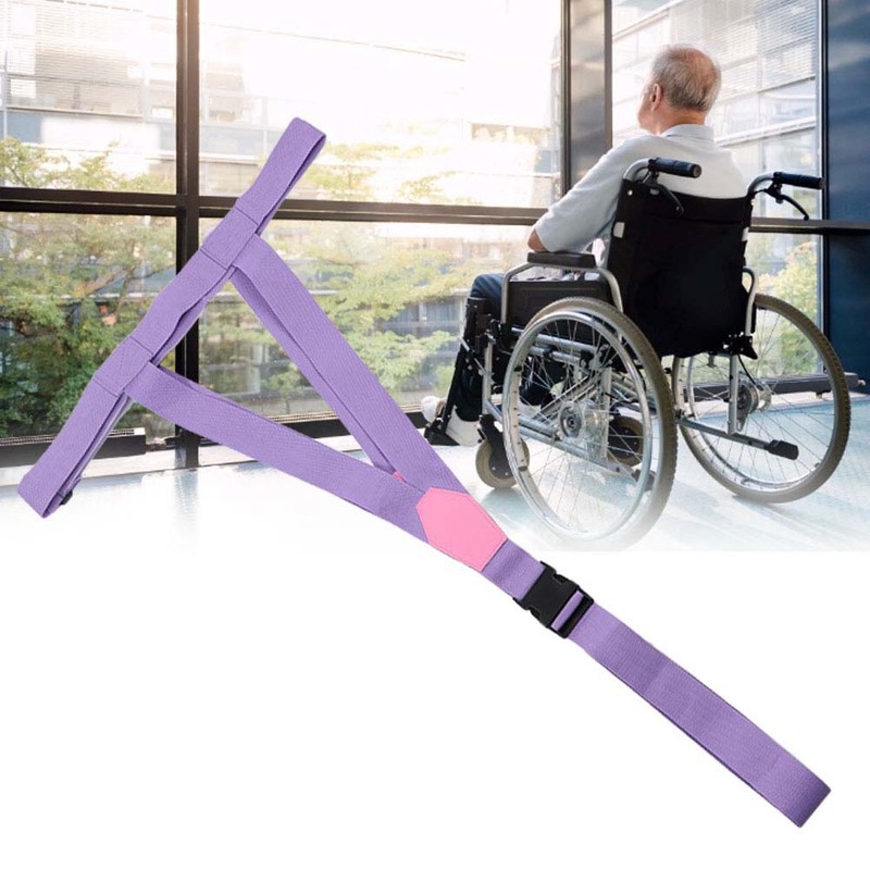 Wheelchair Seat Anti Slip Belt Restraint Harness Safety Strap Constraint
