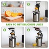 ASLATT Electric Citrus Juicer Squeezer Stainless Steel, Orange Juicer Electric,Homemade