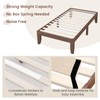 Giantex 14 Inch Twin Wood Platform Bed Frame, Minimalist Style