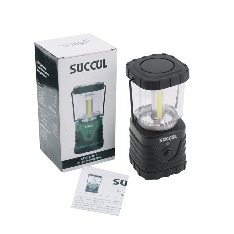 LED Lantern, Strong 3 Modes High Brightness 500lm Continuous Light 20 Hours