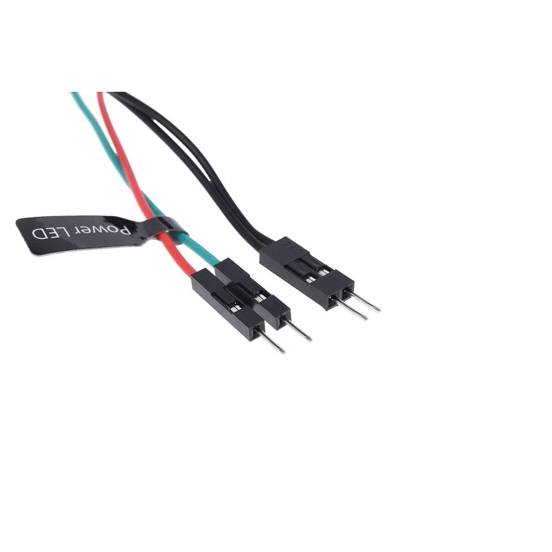 Alphacool 18536 powerbutton/switch connection cable 200cm - black Cables Other