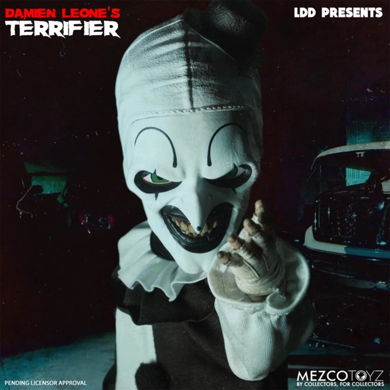 Mezco Terrifier Living Dead Dolls Presents Art the Clown