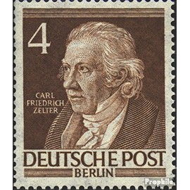 Berlin (West) 91 unmounted mint/never hinged ** MNH 1952 Famous Men (Stamps for collectors)