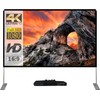 SKERELL Outdoor Projector Screen with Stand 100 Inch: Portable Projection