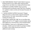 Flushall Plumb Toilet Flush Valve High Performance Keeney Flushall K835-9