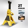 YELLOW JACKET Jack Stands 2 Ton with Double Locking for