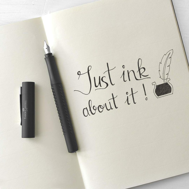 Faber-Castell Grip Edition 140963 Fountain Pen Nib Width F, All