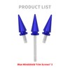 HCmotorku Motorcycle Windshield Trim Screws Windscreen Screws Spike Bolts Fit