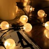 50LEDs Fairy String Lights Round Bulb Shaped Decorative Hanging Lights