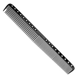 Aluminium Metal Comb Hairdressers Black L Salon Professional Comb 21.5 cm