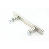 Straight Shower Enclosure Handle 145 mm (14.5 cm) Hole to