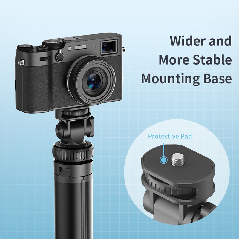 91.7-Inch Multi-function Selfie Stick Portable Gimbal Stabilizer with Aluminum Alloy