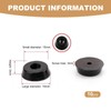 10pcs Rubber Feet Round Bumper Furniture Table Printer Chopping Board