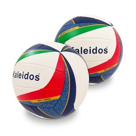 Mondo 13678 5 Sport-Volleyball Volley BV-1000-Size Indoor, Outdoor, Beach-Soft Touch Faux Leather-13678, Multicoloured