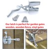 MKB Heavy Duty Self-Locking Garden Outdoor Lock Auto Gate Latch