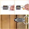 4-Pack Heavy-Duty Weld-On Spring Latch Locks – 5/8" Universal Trailer