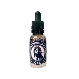 MAGNANIMOUS BEARD OIL (1 OZ) - "DIOMEDES" SCENT (SANDALWOOD & BOURBON) - THE NON-GREASIEST BEARD OIL ON PLANET, ZEUS APPROVED!