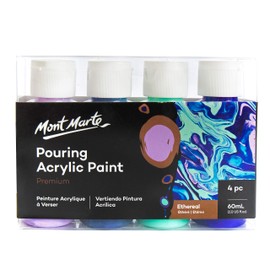 Mont Marte Pouring Set - 4 Pieces x 60ml