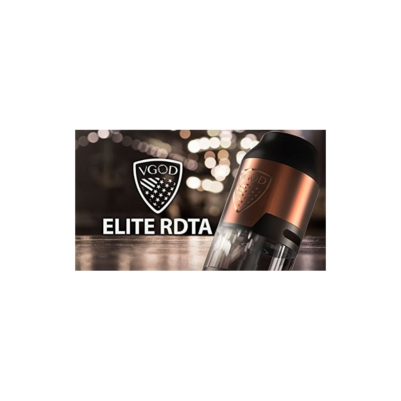 VGOD Elite RDTA Silver / Gold / Black
