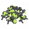 sourcing map 20 Pack Pressure Compensating Dripper - Garden Irrigation,
