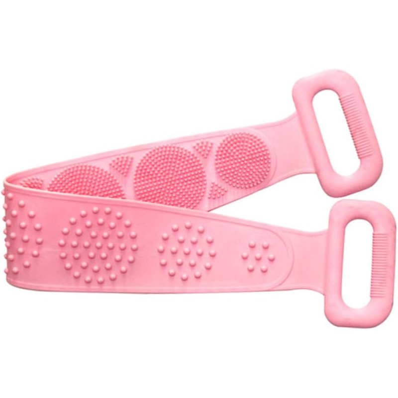 Toalla Exfoliante de Silicona para Ducha BEBEMOKO 2150V8T237 (2 Piezas)