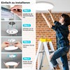 libtit LED Ceiling Light 24 W, Bright Ceiling Light 2400