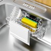 Cisily Kitchen Sink Caddy Sponge Holder in The Sink, Stainless