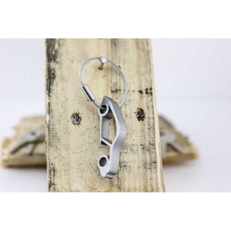 Troika fast bottle Bottle Opener in Sports Car Design, Silver,