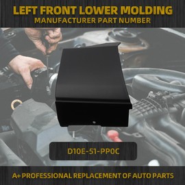 Dasbecan Left Front Lower Molding Trim Compatible with 2016-2021 Mazda CX-3 Door Lower Decorative Protective OEM Panel Replace #D10E-51-PP0C