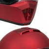 Milwaukee Helmets MPH9827DOT Cypher Flat Red Advanced Motorcycle Modular Helmet