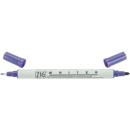 Zig MS6600-080 Memory System Writer Dual Tip Marker, Pure Violet