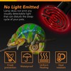 Simple Deluxe 100W Ceramic Reptile Heat Lamp Bulb No Light