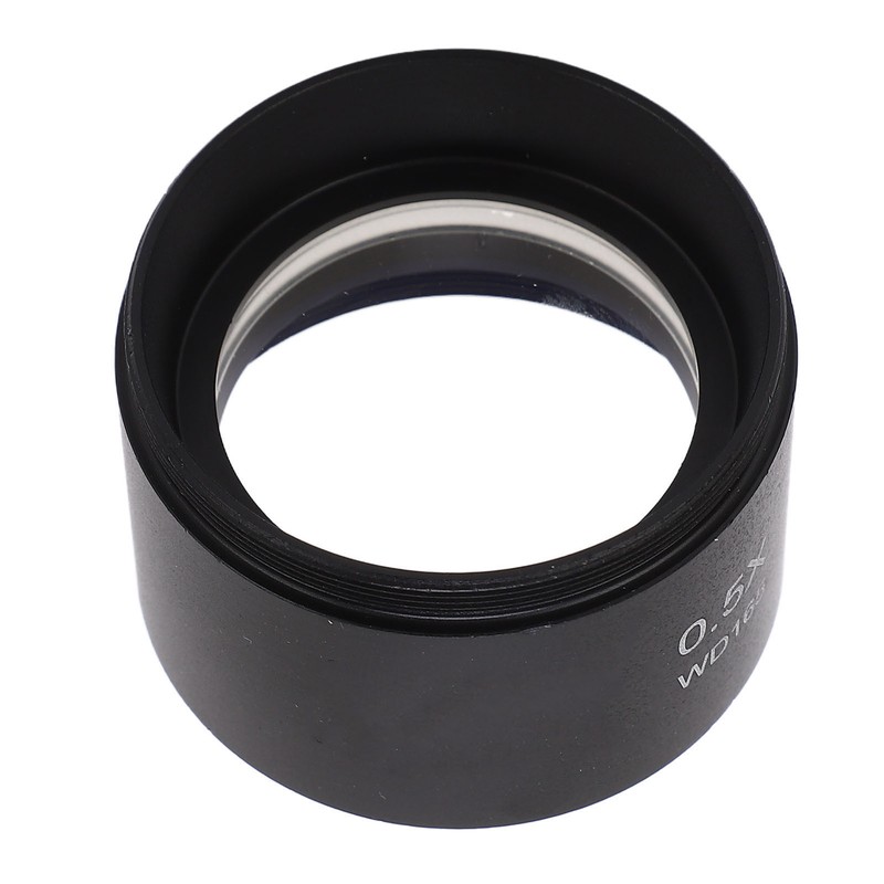 Microscope Objective Lens 0.5X High Transmittance Refractive Index Wide Viewing