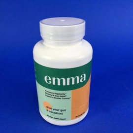 Emma Promotes Regularity Boating & Gas Relief Supports Flatter Tummy 60 Capsules