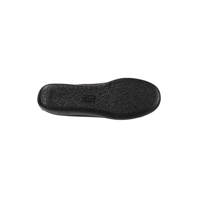 SAS Siesta Comfort Tie Black 7 W - Wide (C)