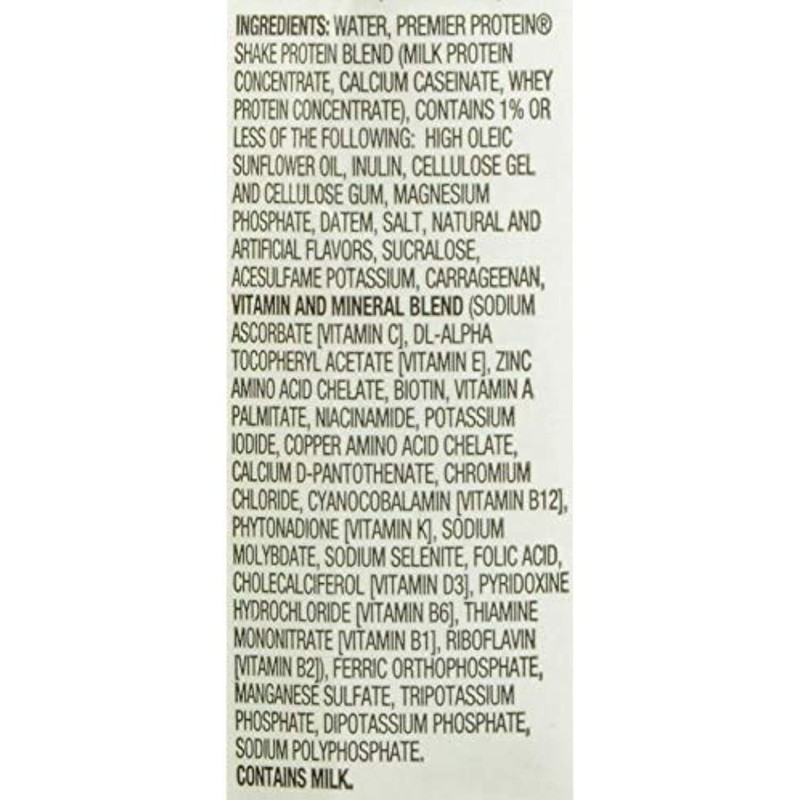 Premier Protein Vanilla Shakes 18-11oz Shakes by Premier Nutrition