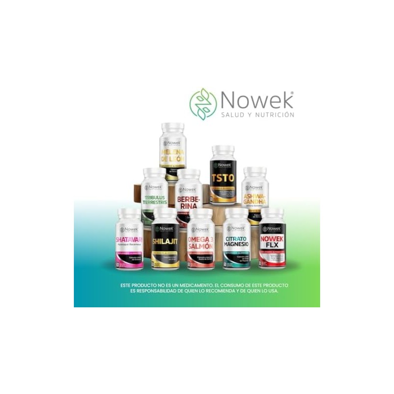 Nowek Resveratrol 60 Cápsulas Suplemento Alimenticio Ingredientes Naturales 3 Frascos