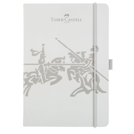 Faber-Castell 10316 Notebook DIN with 194 Pages, FSC Paper Mix 80 GSM, Squared. a5 Grey
